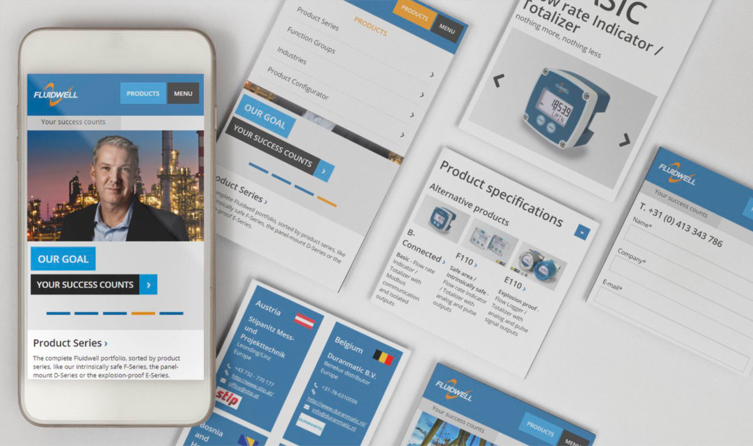 Fluidwell website