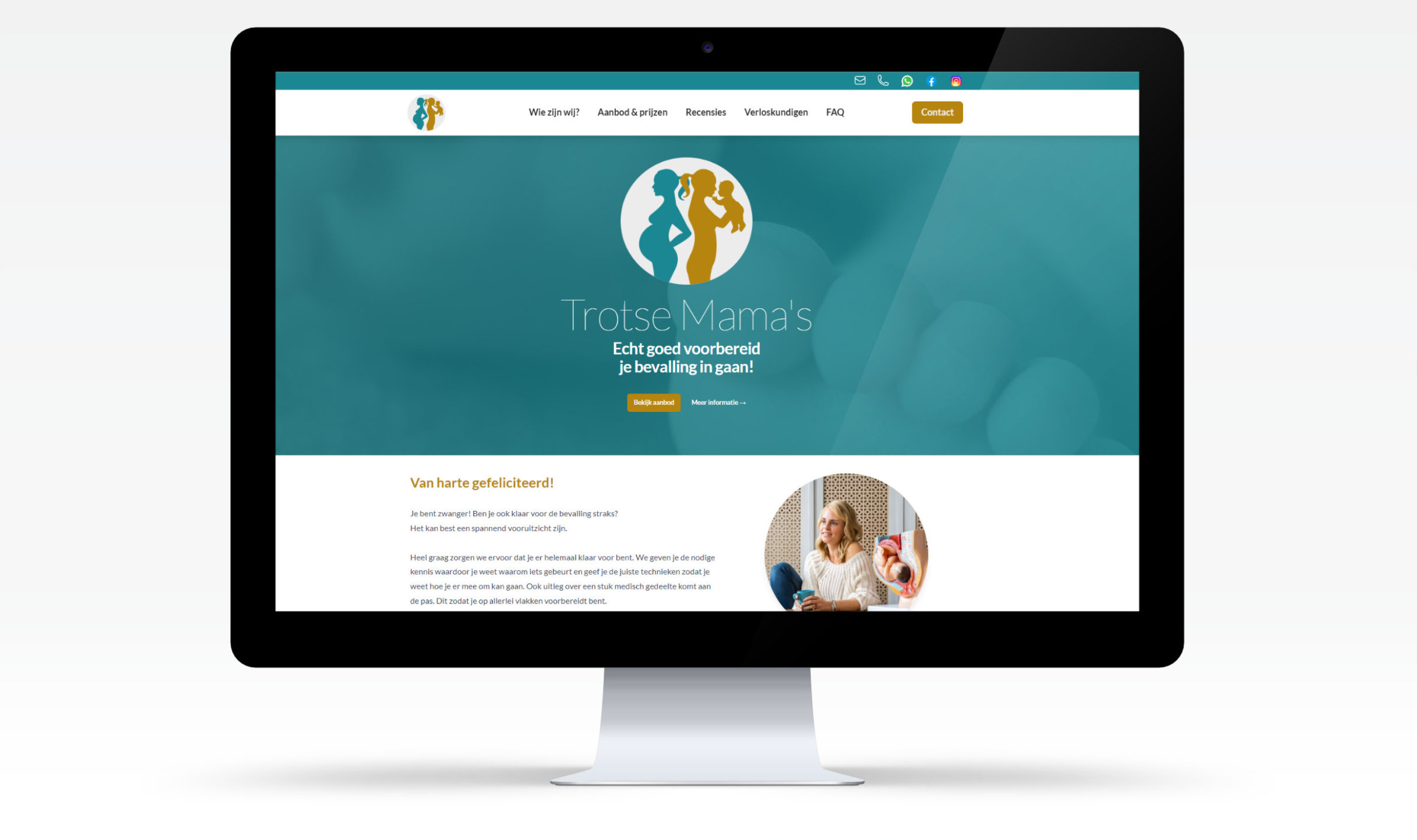 Trotse Mama's website